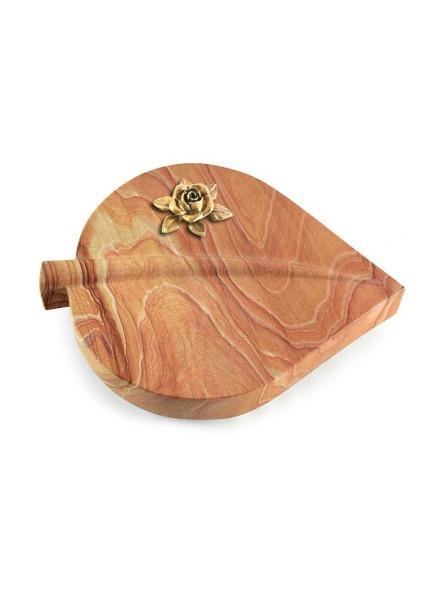 Grabkissen Folia/Rainbow Rose 4 (Bronze)