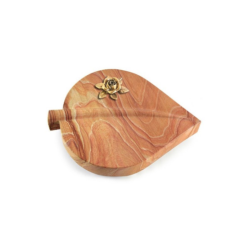 Grabkissen Folia/Rainbow Rose 4 (Bronze)