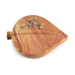 Grabkissen Folia/Rainbow Rose 10 (Bronze)