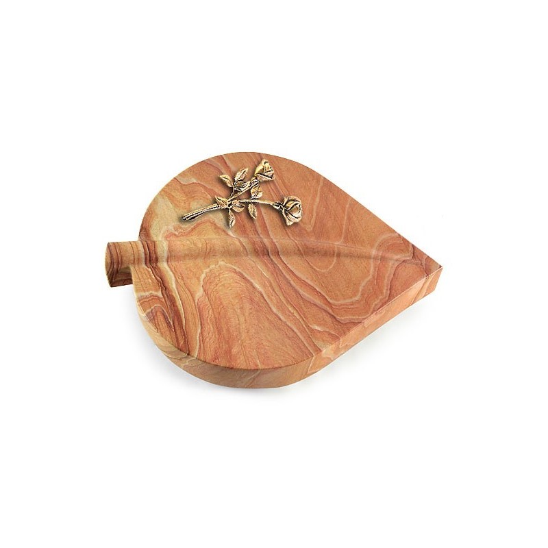 Grabkissen Folia/Rainbow Rose 10 (Bronze)