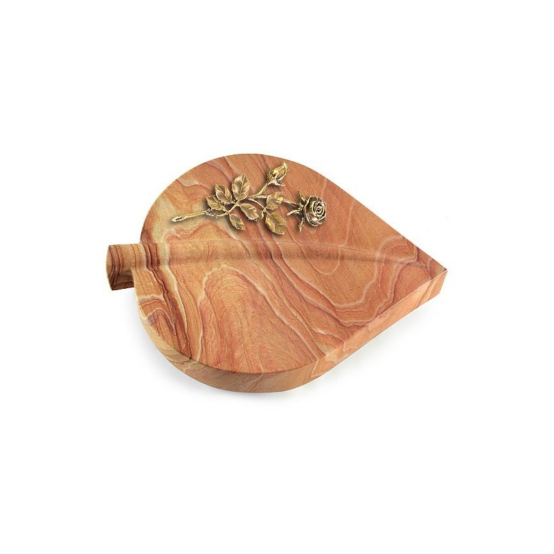 Grabkissen Folia/Rainbow Rose 13 (Bronze)