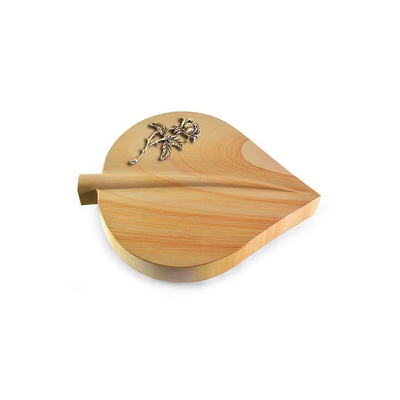 Grabkissen Folia/Woodland Rose 2 (Bronze)