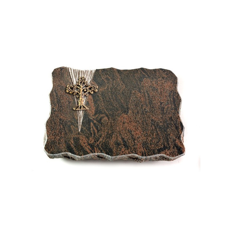 Grabplatte Barap Delta Baum 2 (Bronze)