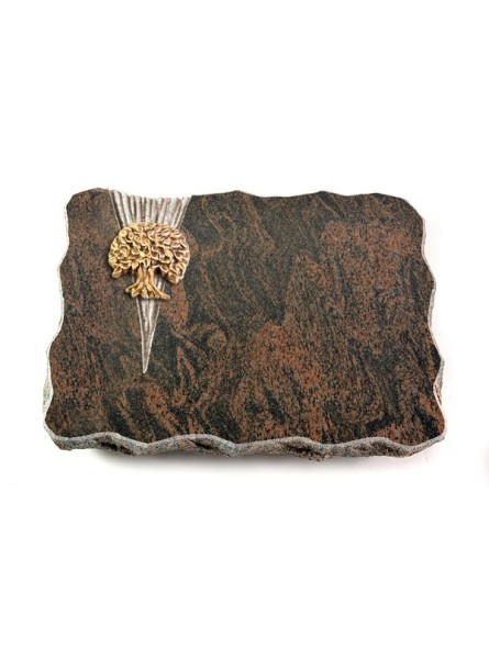 Grabplatte Barap Delta Baum 3 (Bronze)