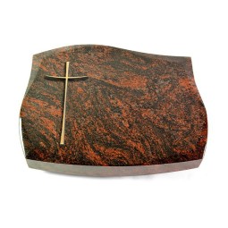 Grabkissen Galaxie/Aruba Kreuz 2 (Bronze)