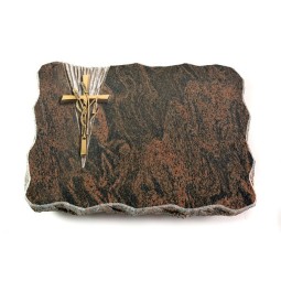 Grabplatte Barap Delta Kreuz/Ähren (Bronze)