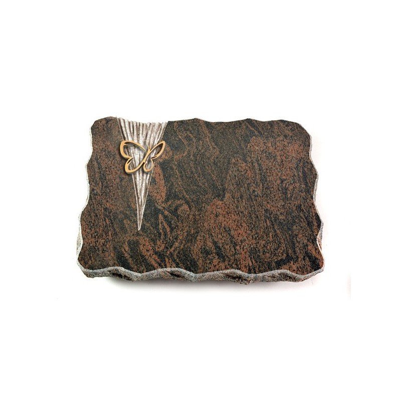 Grabplatte Barap Delta Papillon (Bronze)