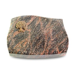 Grabkissen Galaxie/Himalaya Baum 3 (Bronze)