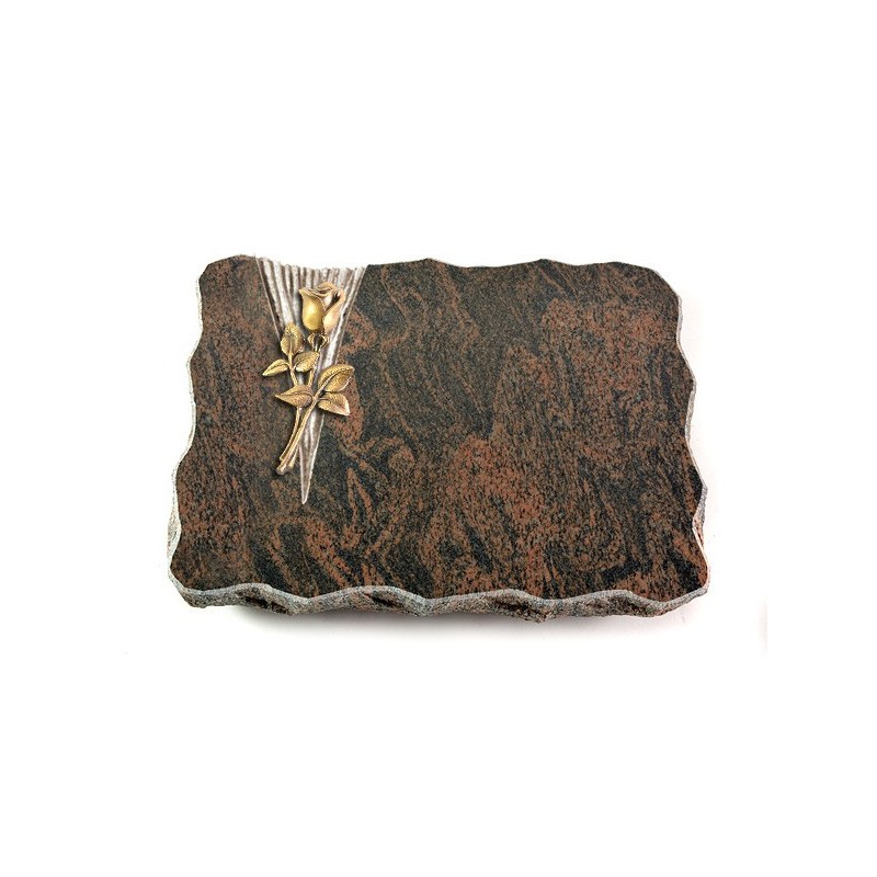 Grabplatte Barap Delta Rose 8 (Bronze)