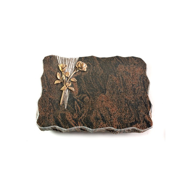 Grabplatte Barap Delta Rose 10 (Bronze)