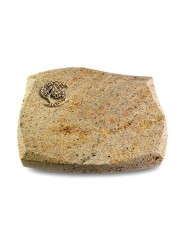 Grabkissen Galaxie/Kashmir Baum 1 (Bronze)