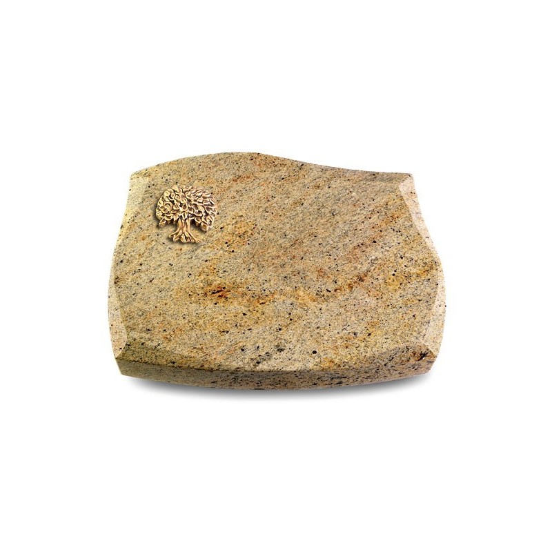 Grabkissen Galaxie/Kashmir Baum 3 (Bronze)