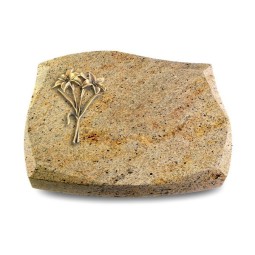 Grabkissen Galaxie/Kashmir Lilie (Bronze)