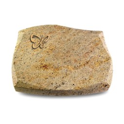 Grabkissen Galaxie/Kashmir Papillon (Bronze)