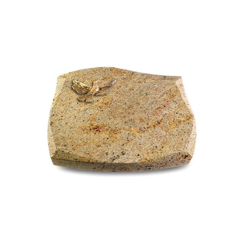 Grabkissen Galaxie/Kashmir Taube (Bronze)