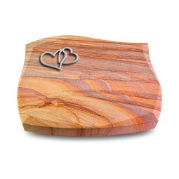 Grabkissen Galaxie/Rainbow Herzen (Alu)