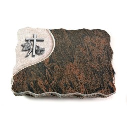 Grabplatte Barap Folio Kreuz 1 (Alu)