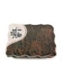 Grabplatte Barap Folio Kreuz 1 (Alu)