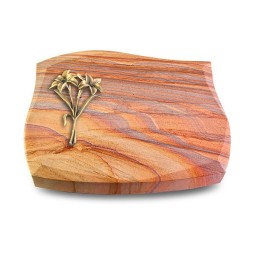 Grabkissen Galaxie/Rainbow Lilie (Bronze)