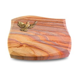 Grabkissen Galaxie/Rainbow Taube (Bronze)