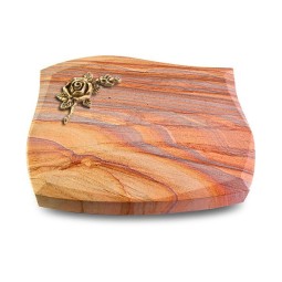 Grabkissen Galaxie/Rainbow Rose 1 (Bronze)