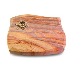 Grabkissen Galaxie/Rainbow Rose 4 (Bronze)