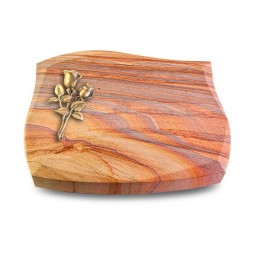 Grabkissen Galaxie/Rainbow Rose 11 (Bronze)