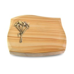 Grabkissen Galaxie/Woodland Lilie (Bronze)