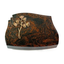 Grabkissen Liberty/Aruba Gingozweig 1 (Bronze)