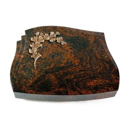 Grabkissen Liberty/Aruba Gingozweig 2 (Bronze)