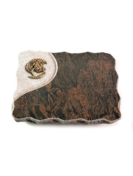 Grabplatte Barap Folio Baum 1 (Bronze)