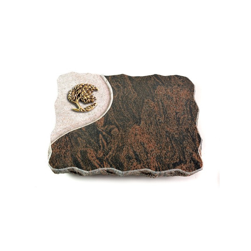 Grabplatte Barap Folio Baum 1 (Bronze)