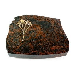 Grabkissen Liberty/Aruba Lilie (Bronze)