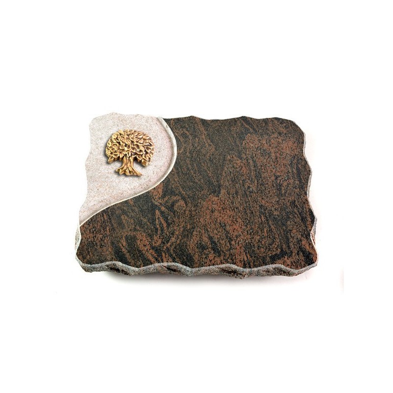 Grabplatte Barap Folio Baum 3 (Bronze)