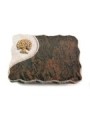 Grabplatte Barap Folio Baum 3 (Bronze)