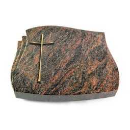 Grabkissen Liberty/Himalaya Kreuz 2 (Bronze)