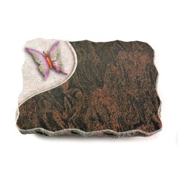 Grabplatte Barap Folio Papillon 1 (Color)