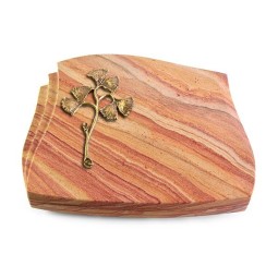 Grabkissen Liberty/Rainbow Gingozweig 1 (Bronze)