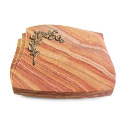 Grabkissen Liberty/Rainbow Gingozweig 2 (Bronze)