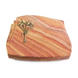 Grabkissen Liberty/Rainbow Lilie (Bronze)