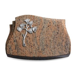 Grabkissen Liberty/Raw-Silk Gingozweig 1 (Alu)