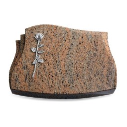 Grabkissen Liberty/Raw-Silk Rose 12 (Alu)