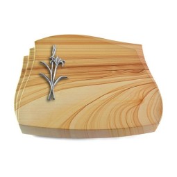 Grabkissen Liberty/Woodland Lilienzweig (Alu)