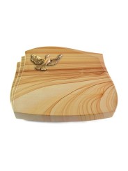 Grabkissen Liberty/Woodland Taube (Bronze)