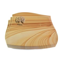 Grabkissen Liberty/Woodland Baum 3 (Bronze)