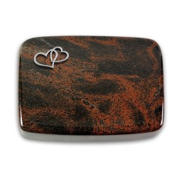 Grabkissen Linea/Aruba Herzen (Alu)