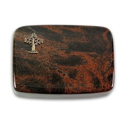 Grabkissen Linea/Aruba Baum 2 (Bronze)