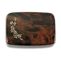 Grabkissen Linea/Aruba Efeu (Bronze)