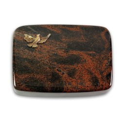 Grabkissen Linea/Aruba Taube (Bronze)