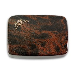 Grabkissen Linea/Aruba Rose 1 (Bronze)